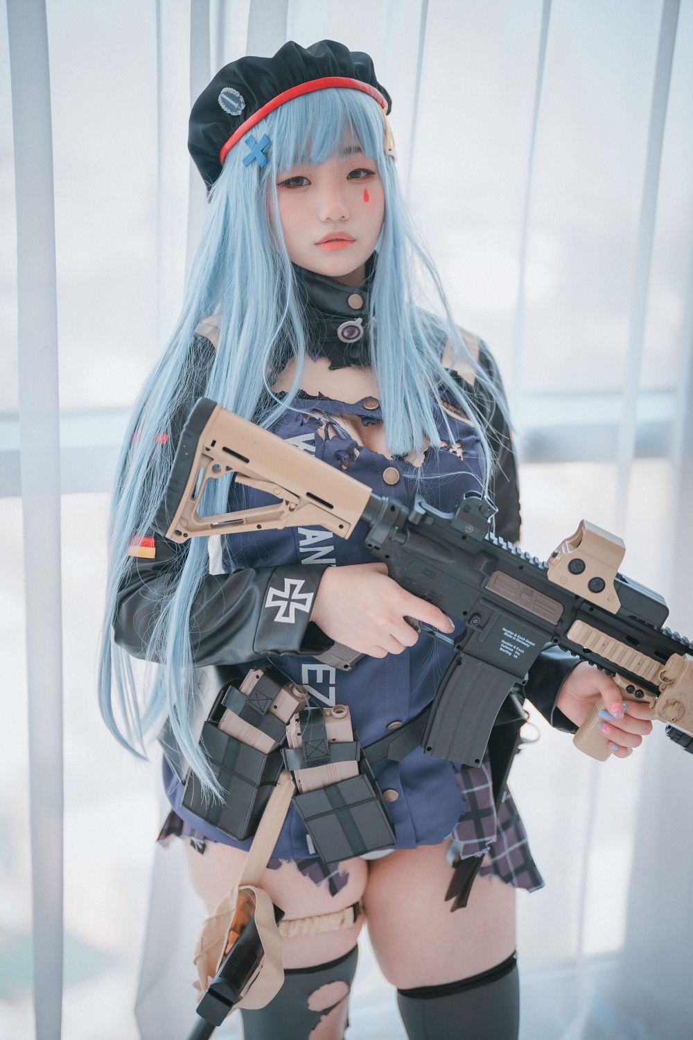 Ů irls  i Frontline [ϺDJAWAд] VOL.MiMM ˽ӰԸŮ HK416/192P P.1 