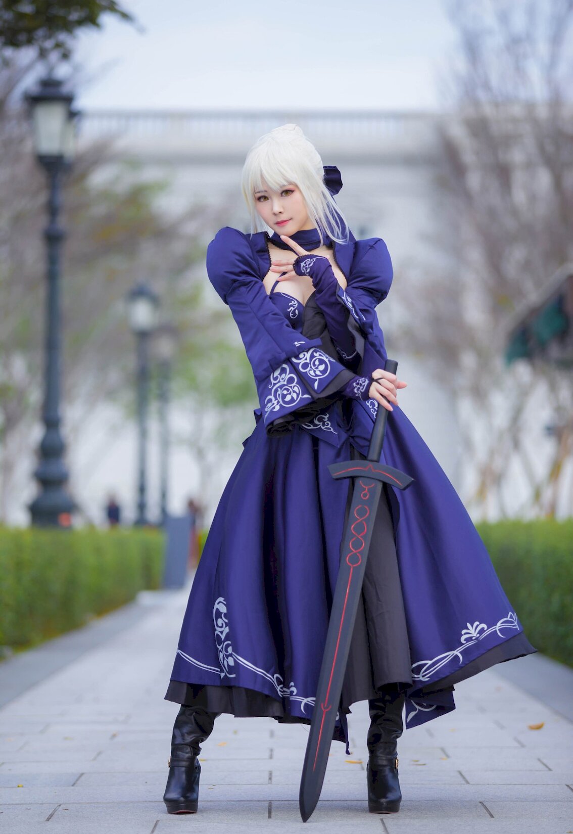 ˽ģ  KaYa ArtySaberAlter JeanneAlter141P  [CoserӰ] Coser ģ VOL.42 Ӱ P.1 