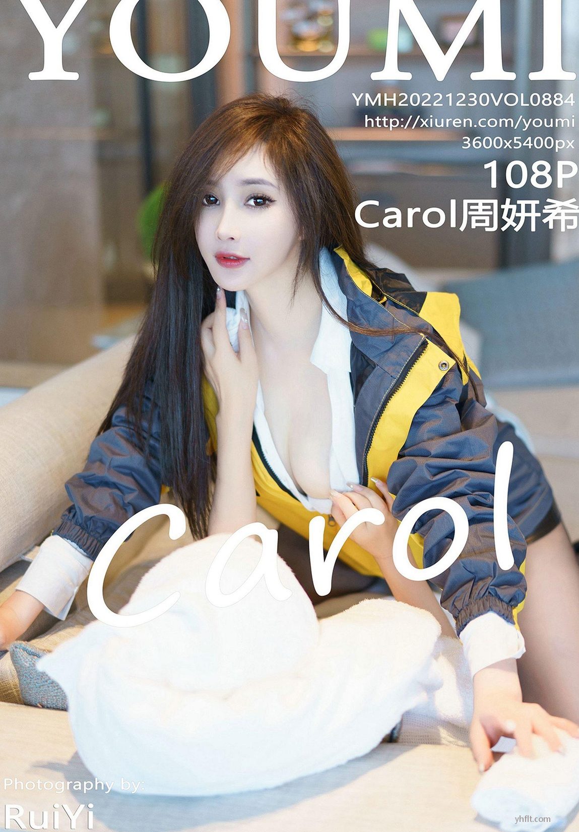   ȻӰ ɫݰ VOL.884 Carolϣ  ģ [YouMi] Ƥȹ¶ɫ P.1 