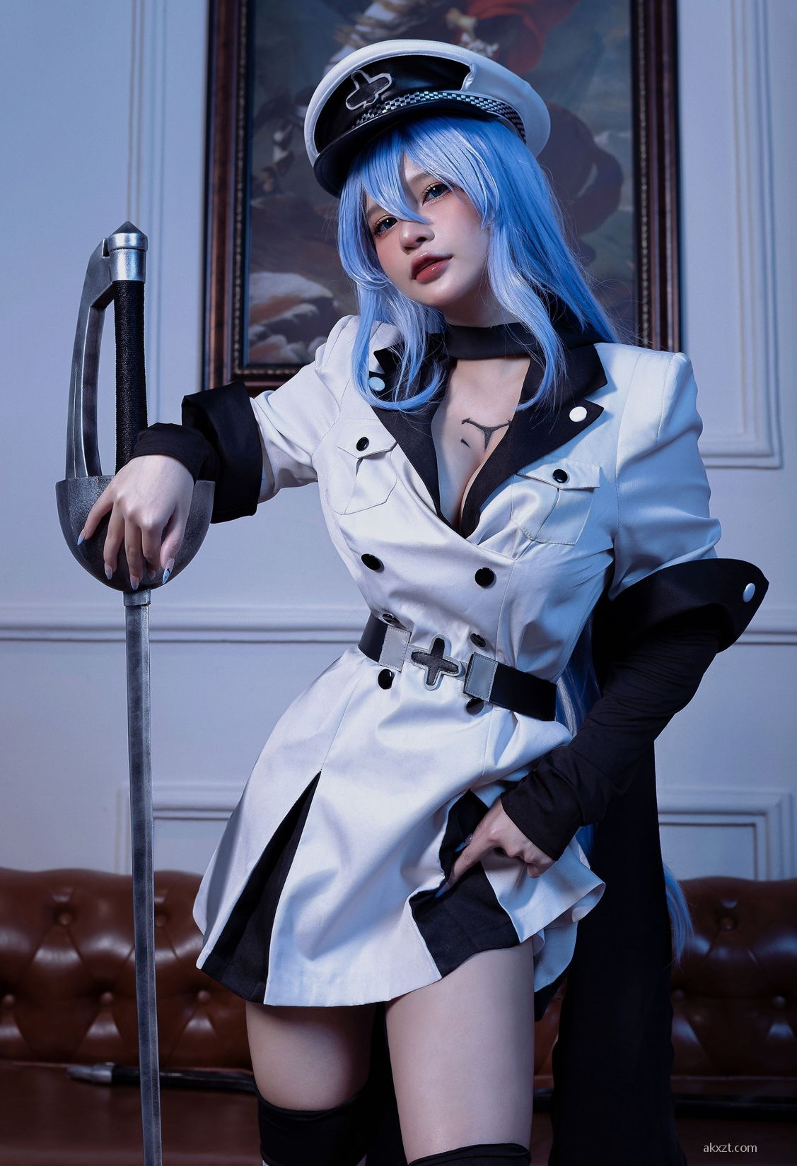 Azami 348MB] Ů [53P ͼ Esdeath Ӱ P.1 