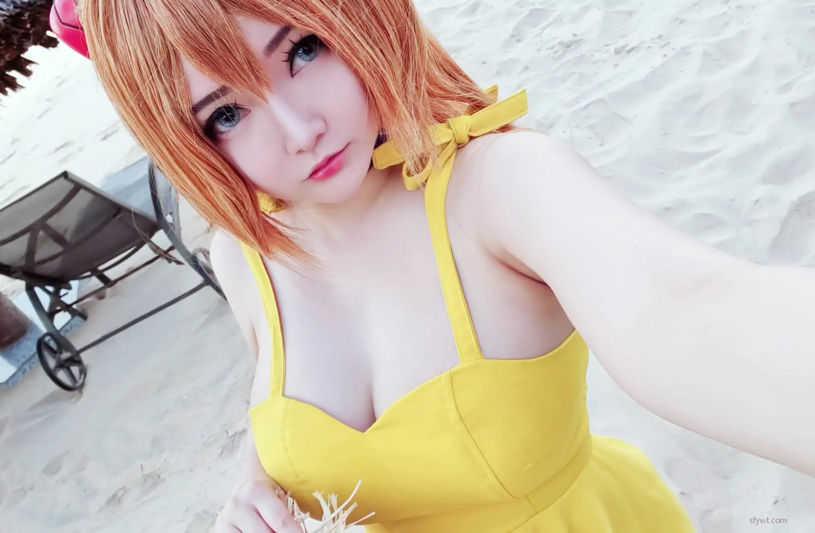 coserд Asuka CoserƯС Dress ͼ Yellow (27P) ģ Godzilla Potato P.4