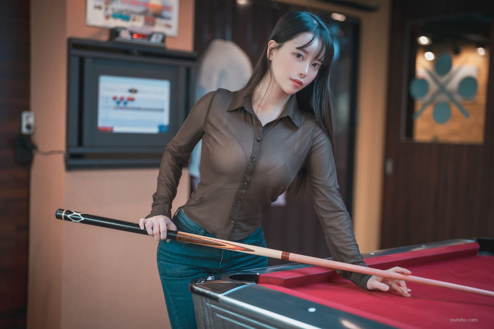 ZziZzi [ϺDJAWAӰ] 徫ͼ 1 Girl Billiards P.1 