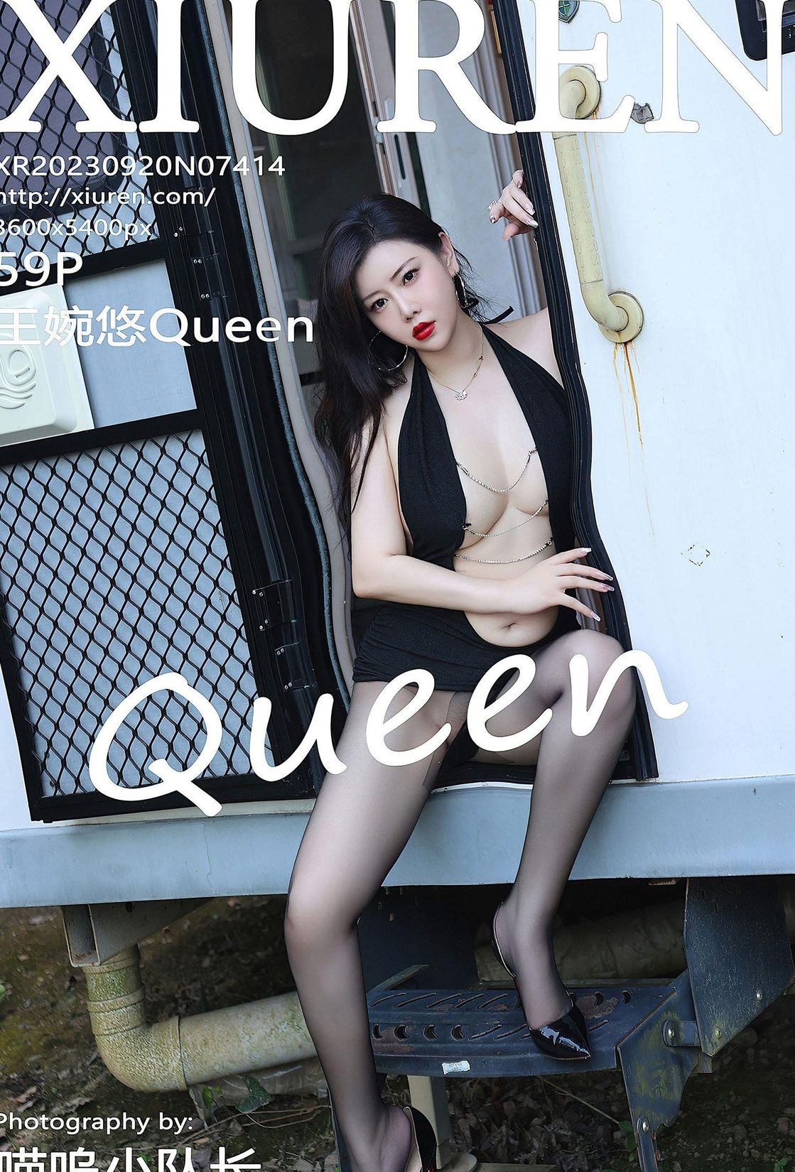 [XIURENӰ]  VOL.7414 Queen ɫȹ ͸ɫ˿   ģ P.7